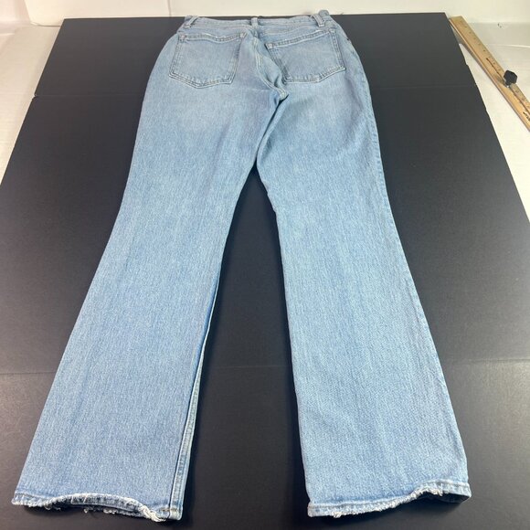 Abercrombie Fitch Jeans Womens 28x30* Vintage Flare High Rise Blue Denim Tag 28S - Picture 9 of 16